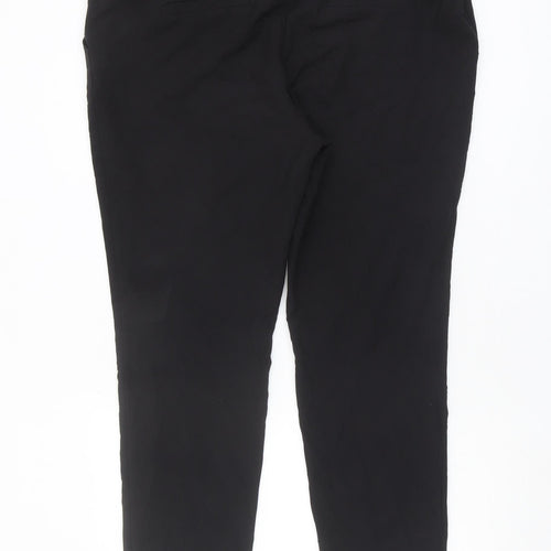 Next Women's Black Straight Trousers Size 12