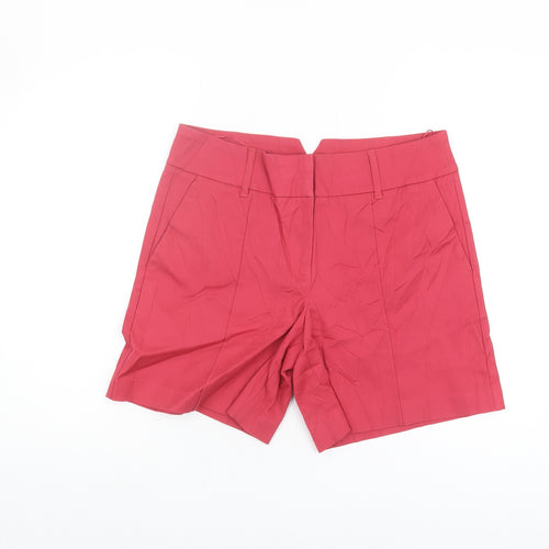Next Women's Red Size 12 Cotton Shorts