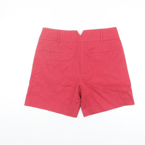 Next Women's Red Size 12 Cotton Shorts