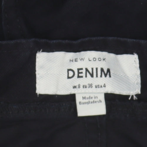 New Look Women’s Black Paperbag Trousers Size 8