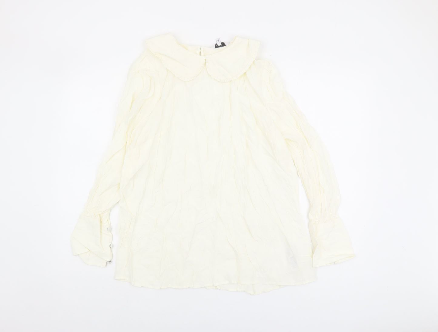 Next Women's White Collared Blouse Size 20