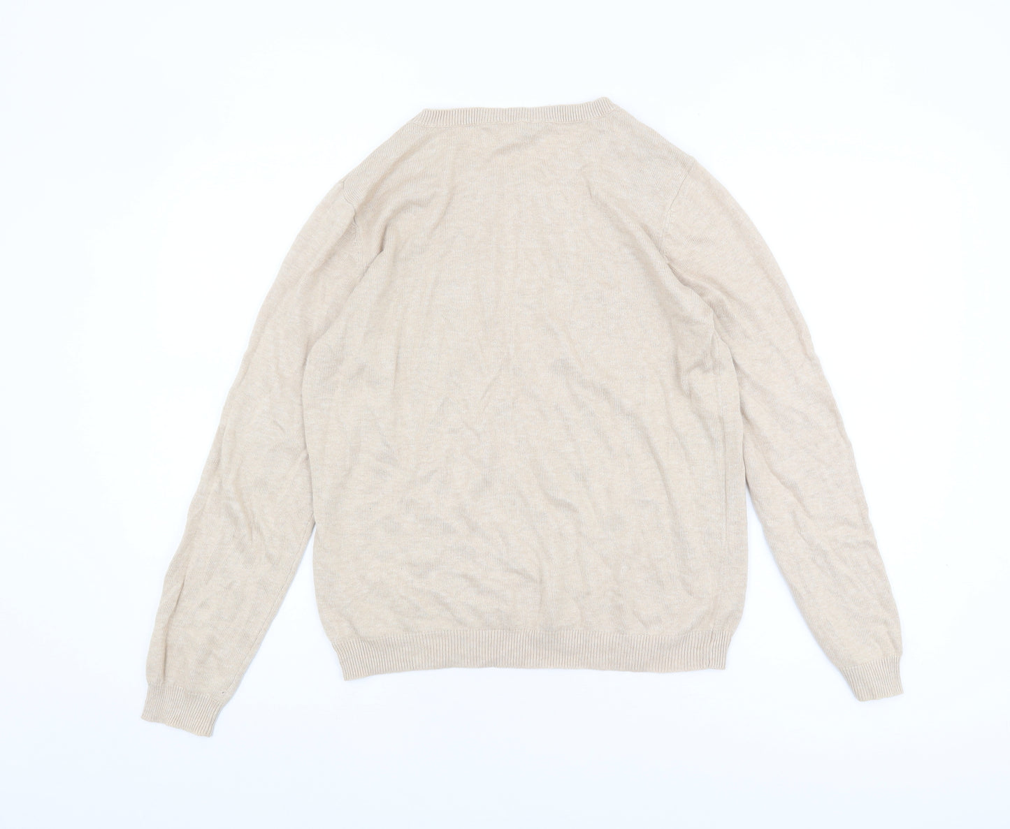 Dorothy Perkins Beige Crew Neck Long Sleeve Jumper