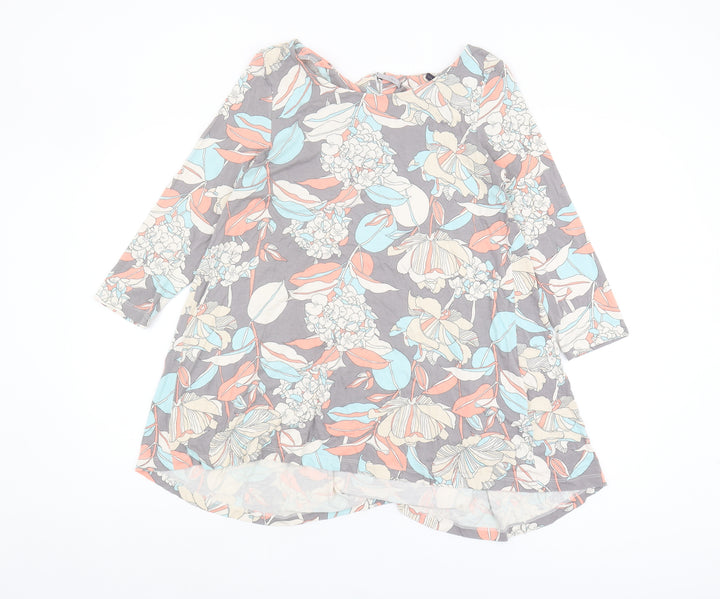 Marks and Spencer Women's Multicoloured Floral Blouse Size 12
