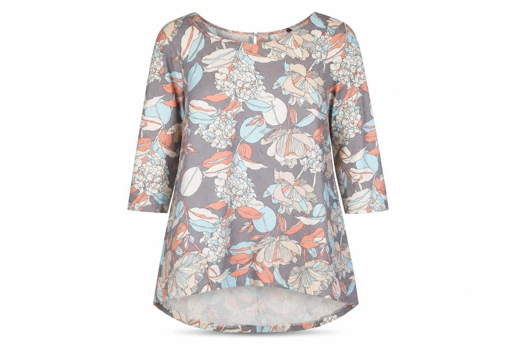 Front view of Marks & Spencer Women's Multicoloured Floral Blouse, size 12