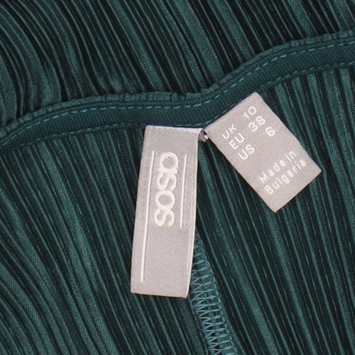 ASOS Women's Green Jumpsuit Medium, Party Wear