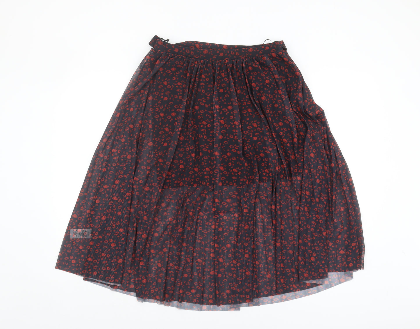 Next Women Multicoloured Pleated Skirt Size 10