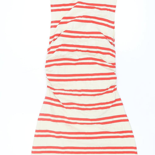 ASOS DESIGN Women's Multicoloured Striped Dress, Size 10