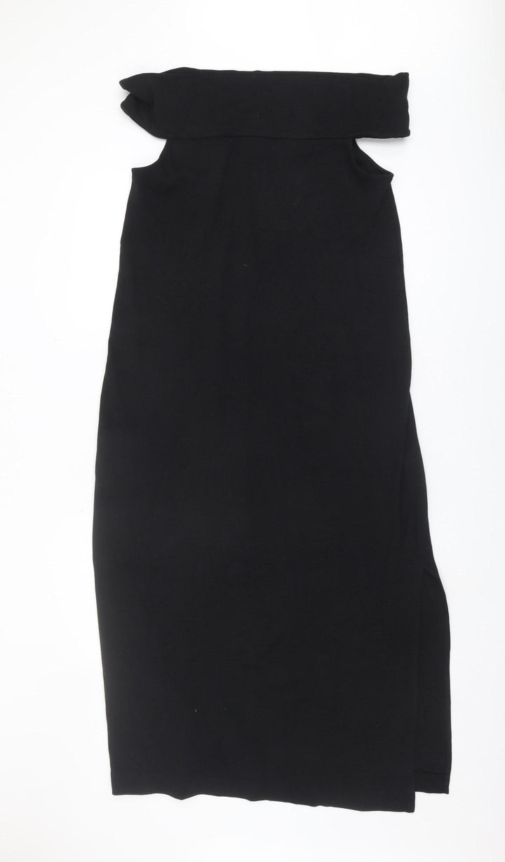 Marks and Spencer Women's Black Off-Shoulder Dress
