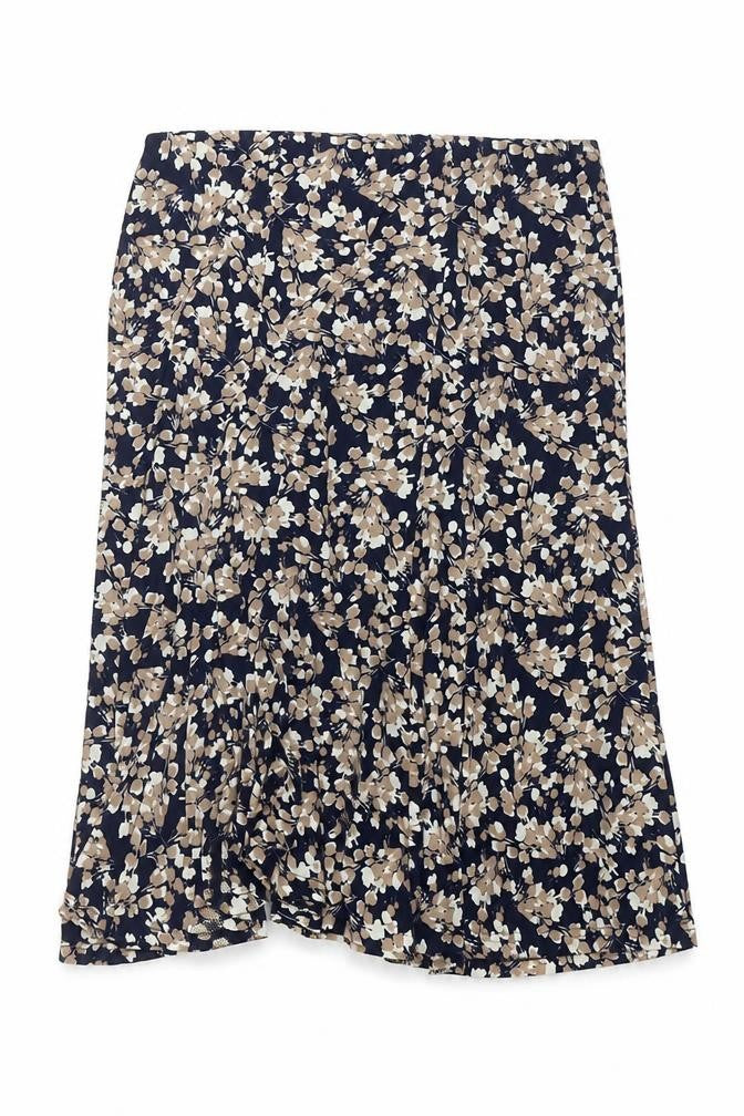 Front view of Bonmarché Women's Floral Skirt, size 18, Multicoloured