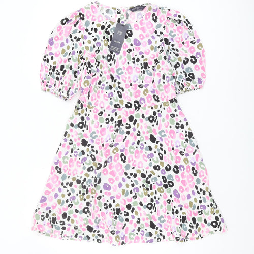 Marks and Spencer Petite Multicoloured Size 8 Dress