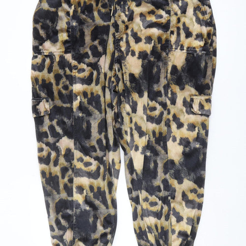 River Island Women’s Plus Size Animal Print Joggers