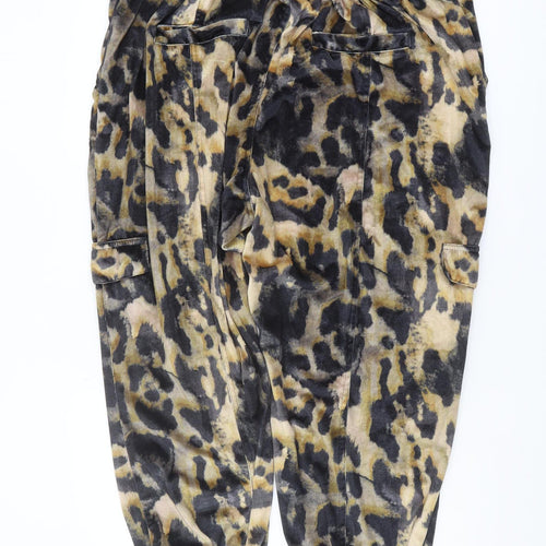River Island Women’s Plus Size Animal Print Joggers