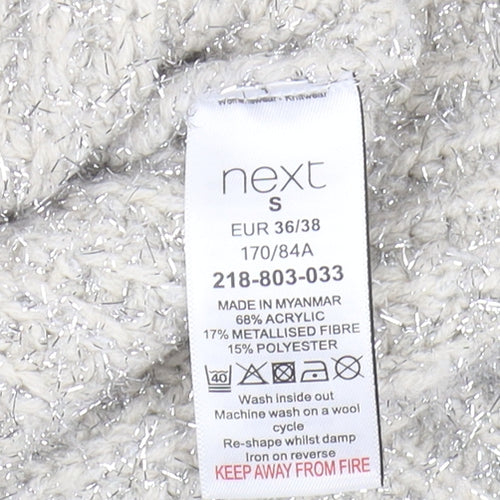 Next Women’s Ivory Roll Neck Pullover Jumper Size S