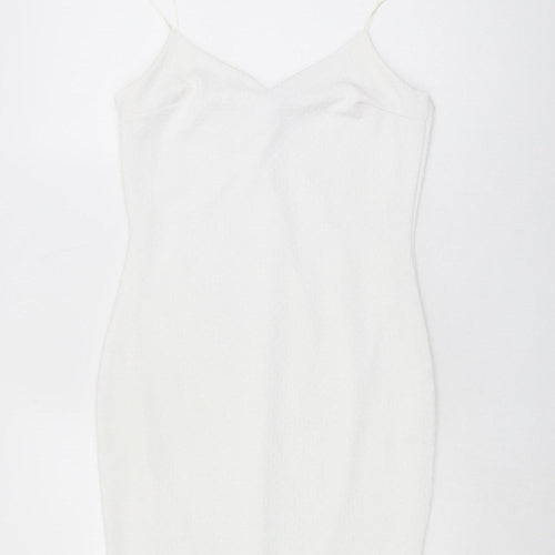 River Island Women’s White Slip Dress Size 12