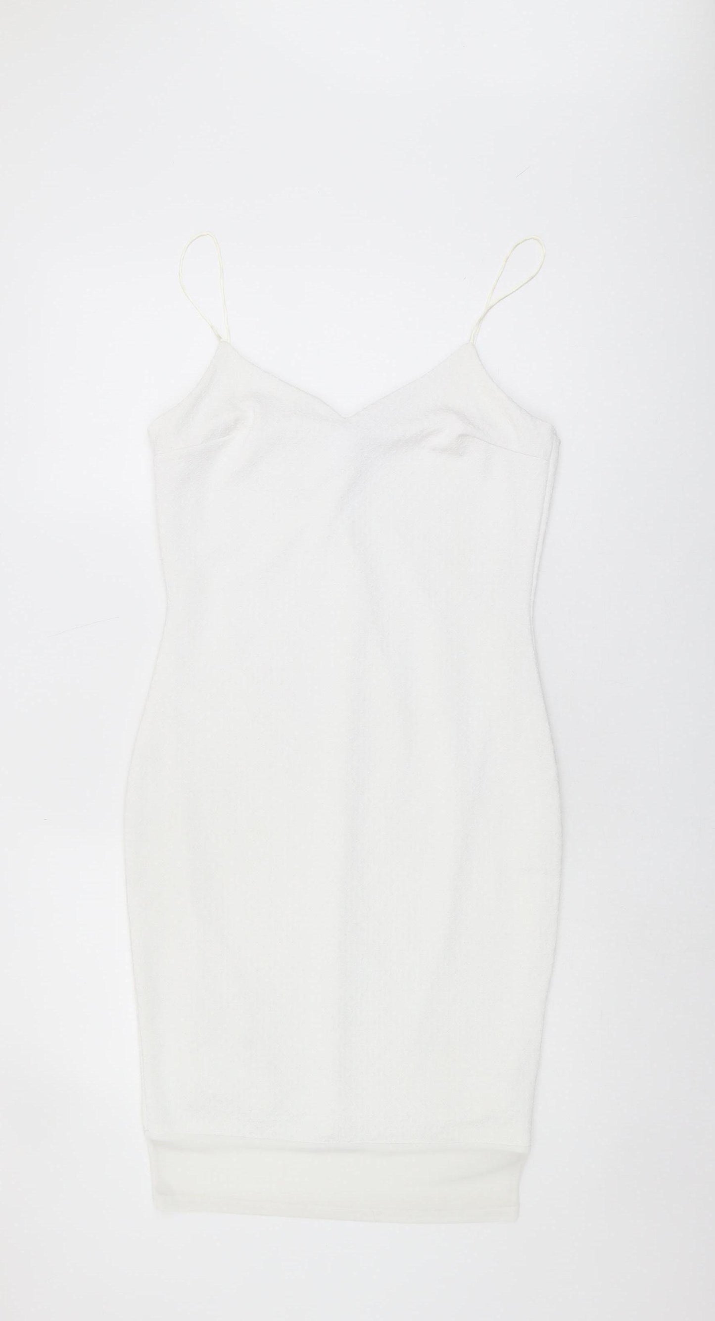 River Island Women’s White Slip Dress Size 12
