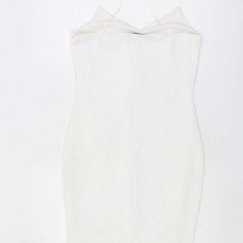 River Island Women’s White Slip Dress Size 12