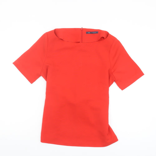 Marks and Spencer Red Women's Blouse Size 8