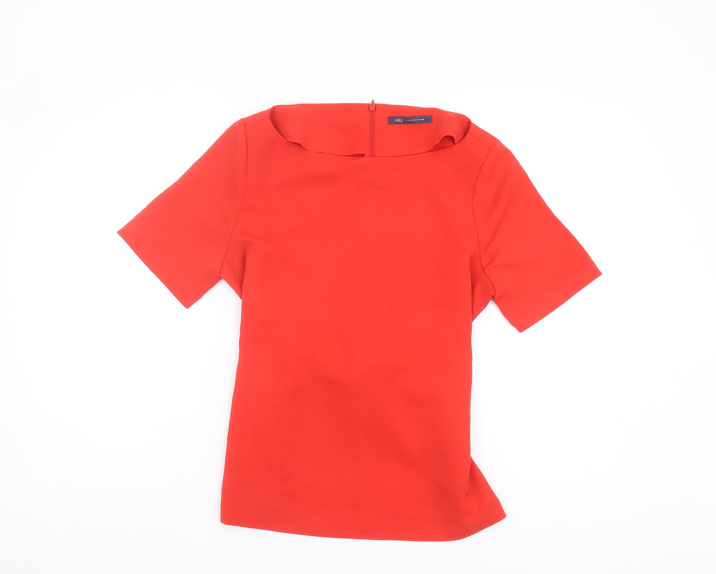 Marks and Spencer Red Women's Blouse Size 8