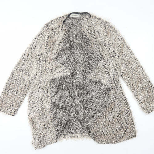 Bassini Women's Multicoloured Open Front Cardigan M/L Jumper