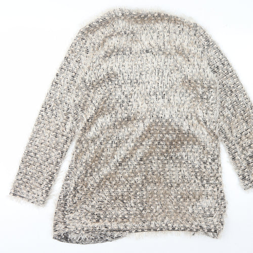 Bassini Women's Multicoloured Open Front Cardigan M/L Jumper