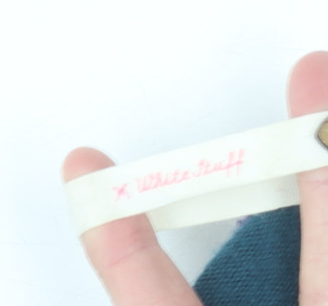 White Stuff Women's Blue Cardigan Size 16 Button Accent