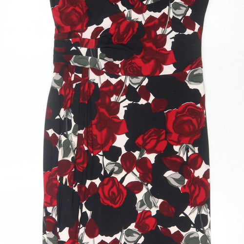 Phase Eight Women's Multicoloured Floral Sheath Dress 12