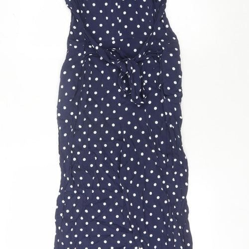 Joules Women’s Blue Polka Dot Jumpsuit, Size 12