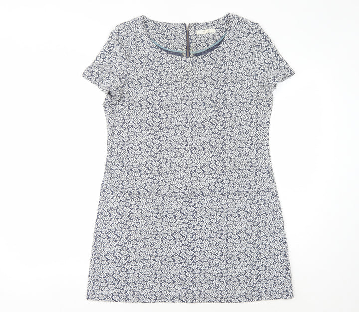 White Stuff Women's Blue Floral Dress Size 12