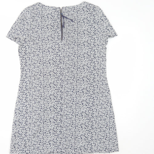 White Stuff Women's Blue Floral Dress Size 12