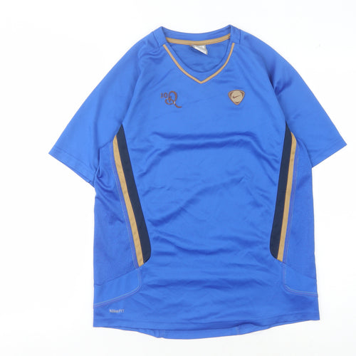 Nike Boys Blue Sports Jersey L - Lightweight & Breathable Top