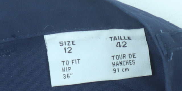 Regatta Women's Blue Trousers, Size 12, Hiking Pants