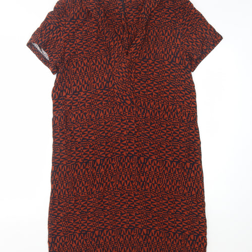 White Stuff Women's Geometric Shift Dress, UK 12, Casual Wear