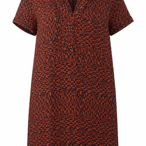 White Stuff Women's Geometric Shift Dress, UK 12, Casual Wear