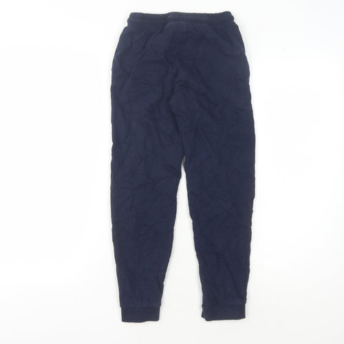 Harry Potter Boys Blue Jogger Trousers, Elastic Waist, 6-7 Years