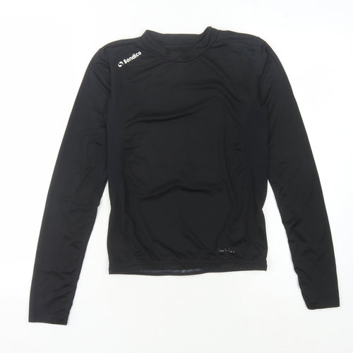 Sondico Boys Black Long Sleeve Pullover - 13 Years