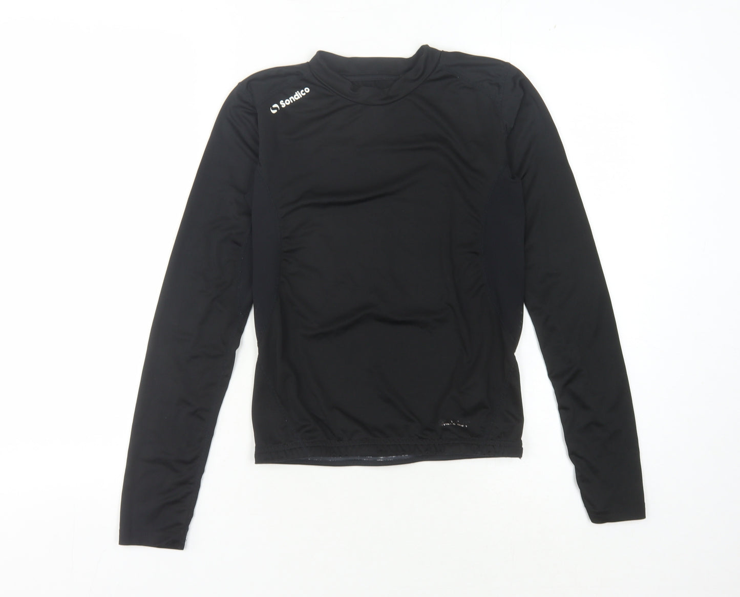 Sondico Boys Black Long Sleeve Pullover - 13 Years