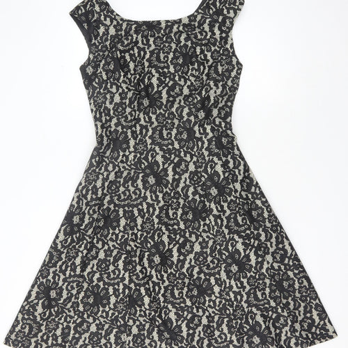 Phase Eight Women's Black A-Line Dress Size 12