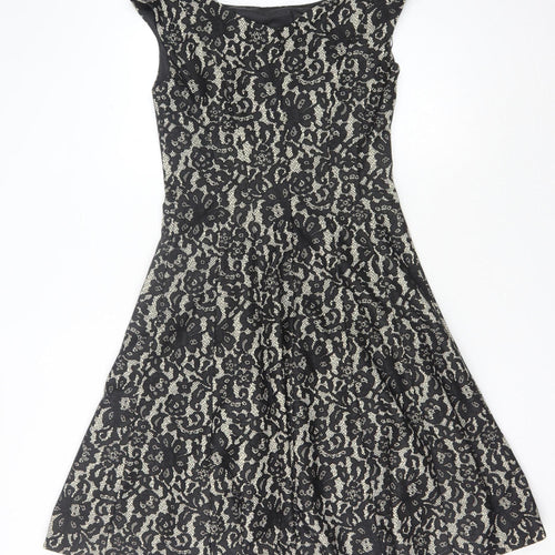 Phase Eight Women's Black A-Line Dress Size 12
