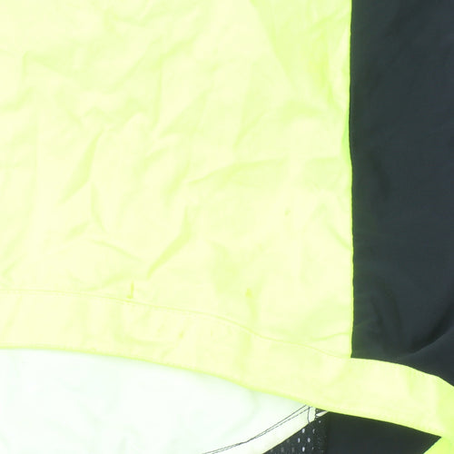 Decathlon Men's Yellow Cycling Windbreaker Jacket S
