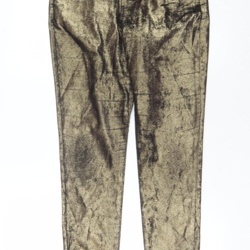 Reiss Gold Women's Trousers Size 8