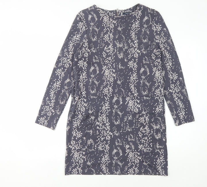 French Connection Women's Grey Dress Size 12