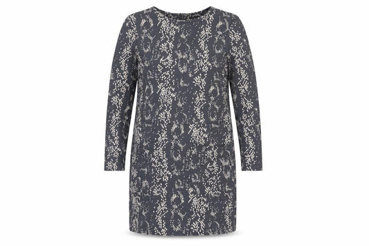 Front view of French Connection Women's Grey Dress, size 12