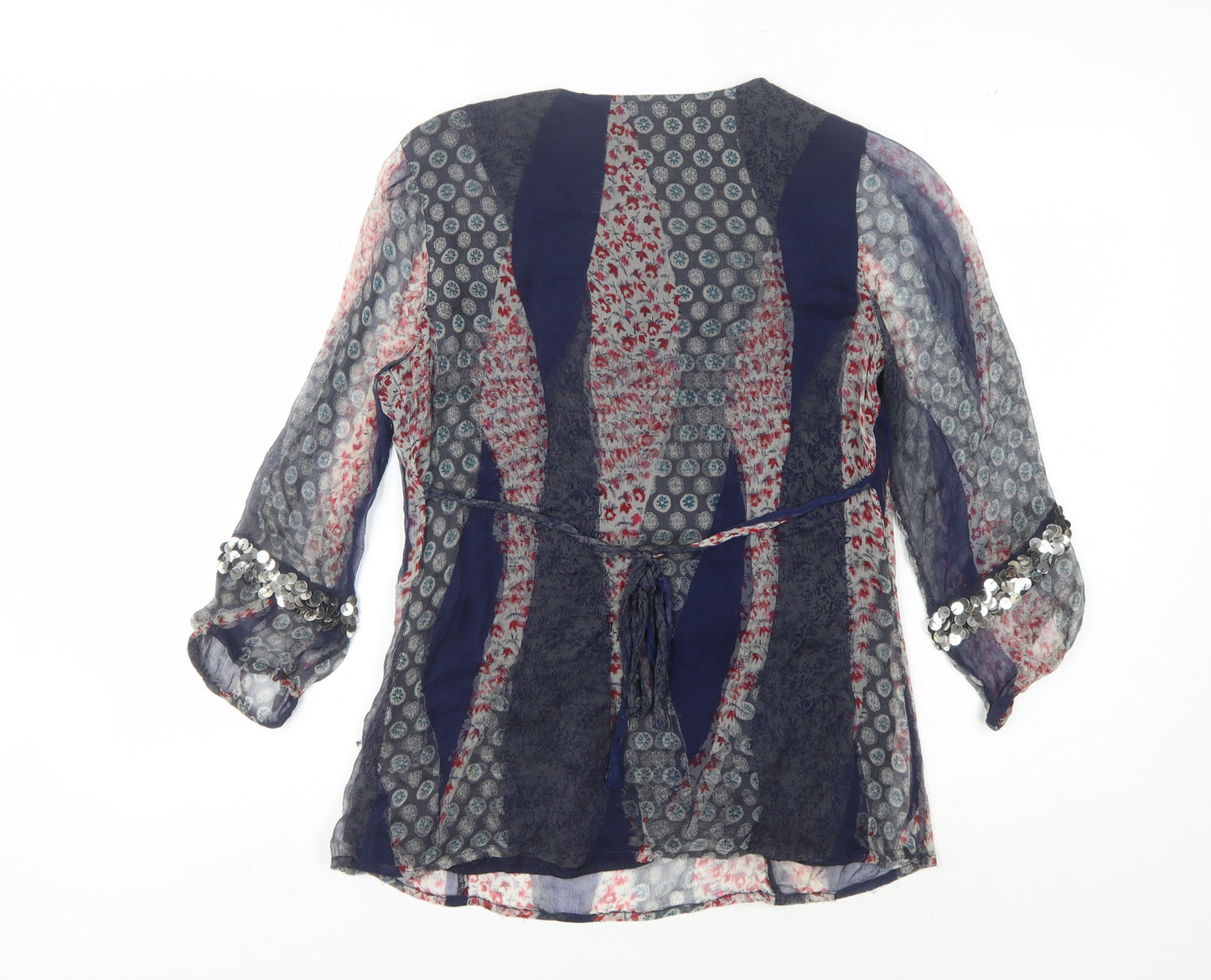 Rocha John Rocha Women's Multicoloured Sequin Tunic Blouse