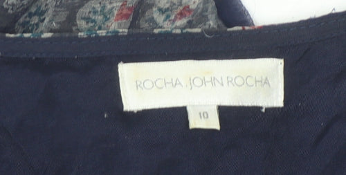 Rocha John Rocha Women's Multicoloured Sequin Tunic Blouse