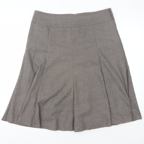 Klass Collection Womens Brown Skirt Size 16