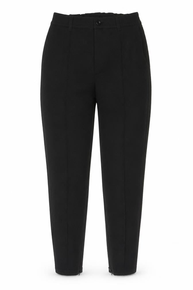 Front view of Métissier Paris Women's Black XS Trousers