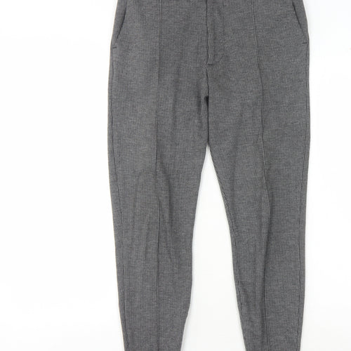 Métissier Paris Grey XS Check Trousers - Women's