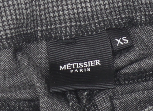 Métissier Paris Grey XS Check Trousers - Women's