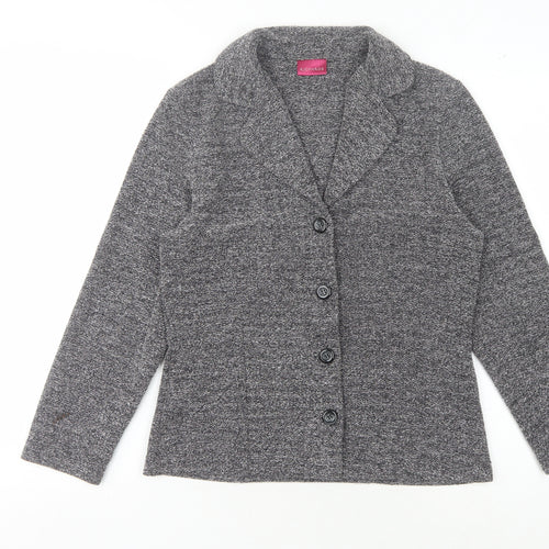 Richards Women's Grey Petite Suit Jacket Size 8