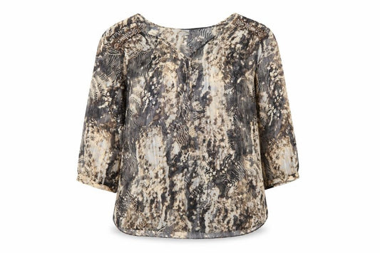 Front view of Wallis Women's Multicoloured Blouse, size 12